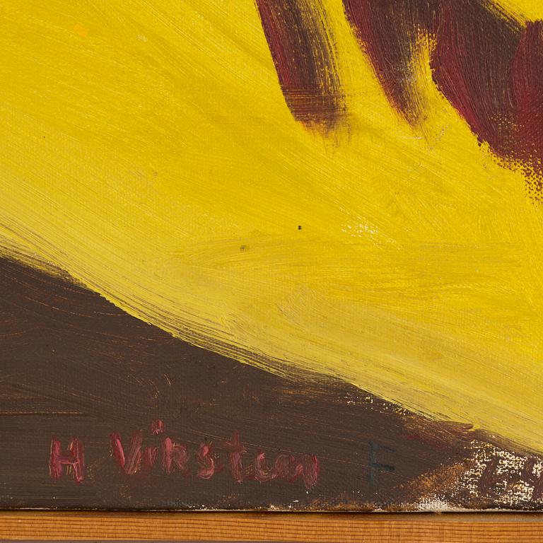 HANS VIKSTEN, oil on canvas, signed.
