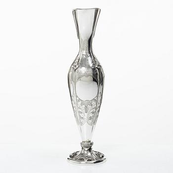 Jug, silver, Swedish import mark, 20th century.