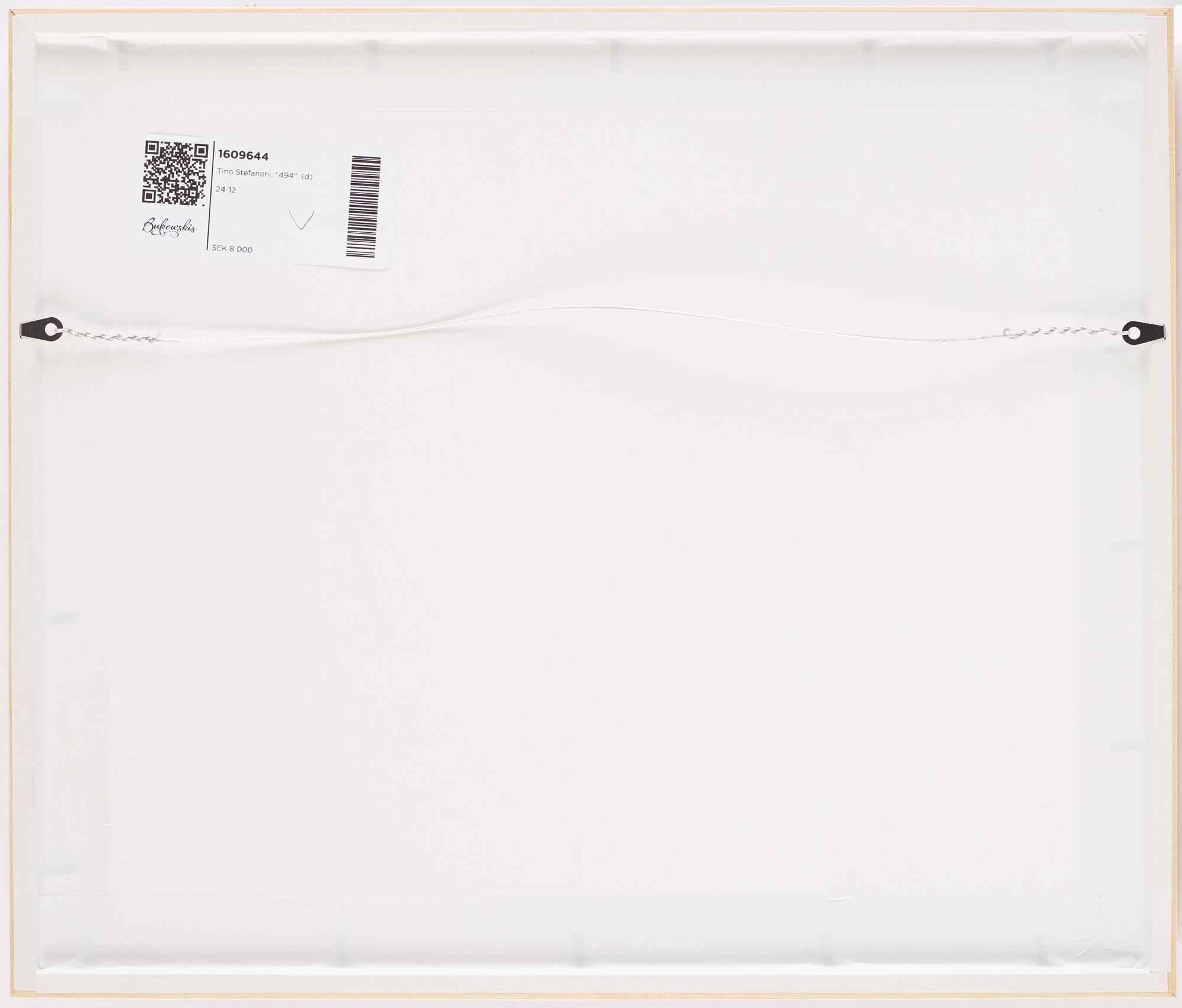 Tino Stefanoni, "494".