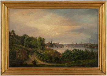 EHRNFRIED WAHLQVIST, oil on canvas, signed and dated 1881.