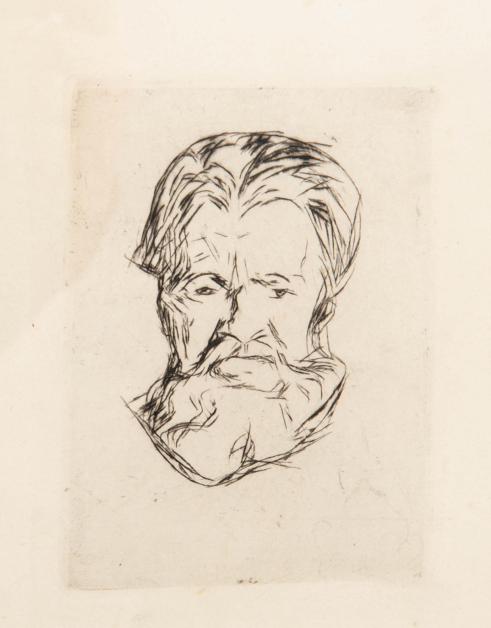 Edvard Munch, Manshuvud.