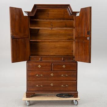 An 18th century cabinet, Sweden.