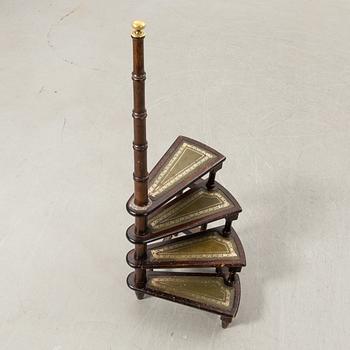 Library staircase, late 20th century.