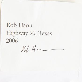 Rob Hann, inkjet print, signed and dated a tergo 2006.