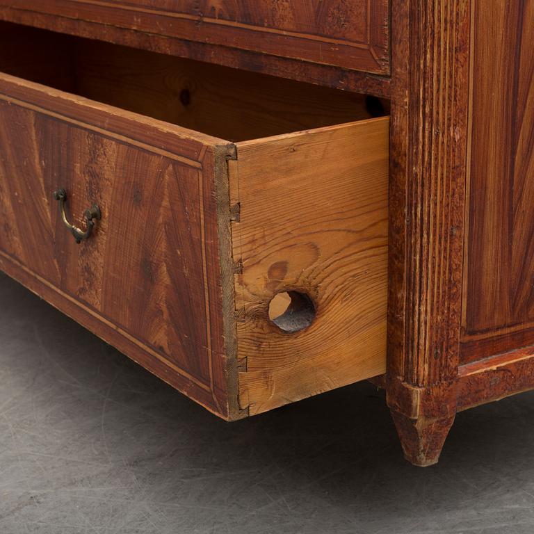 A swedish secretaire, dated 1848.