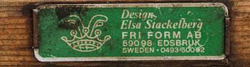 Four pieces of garden furniture by Elsa Stackelberg for Fri Form,