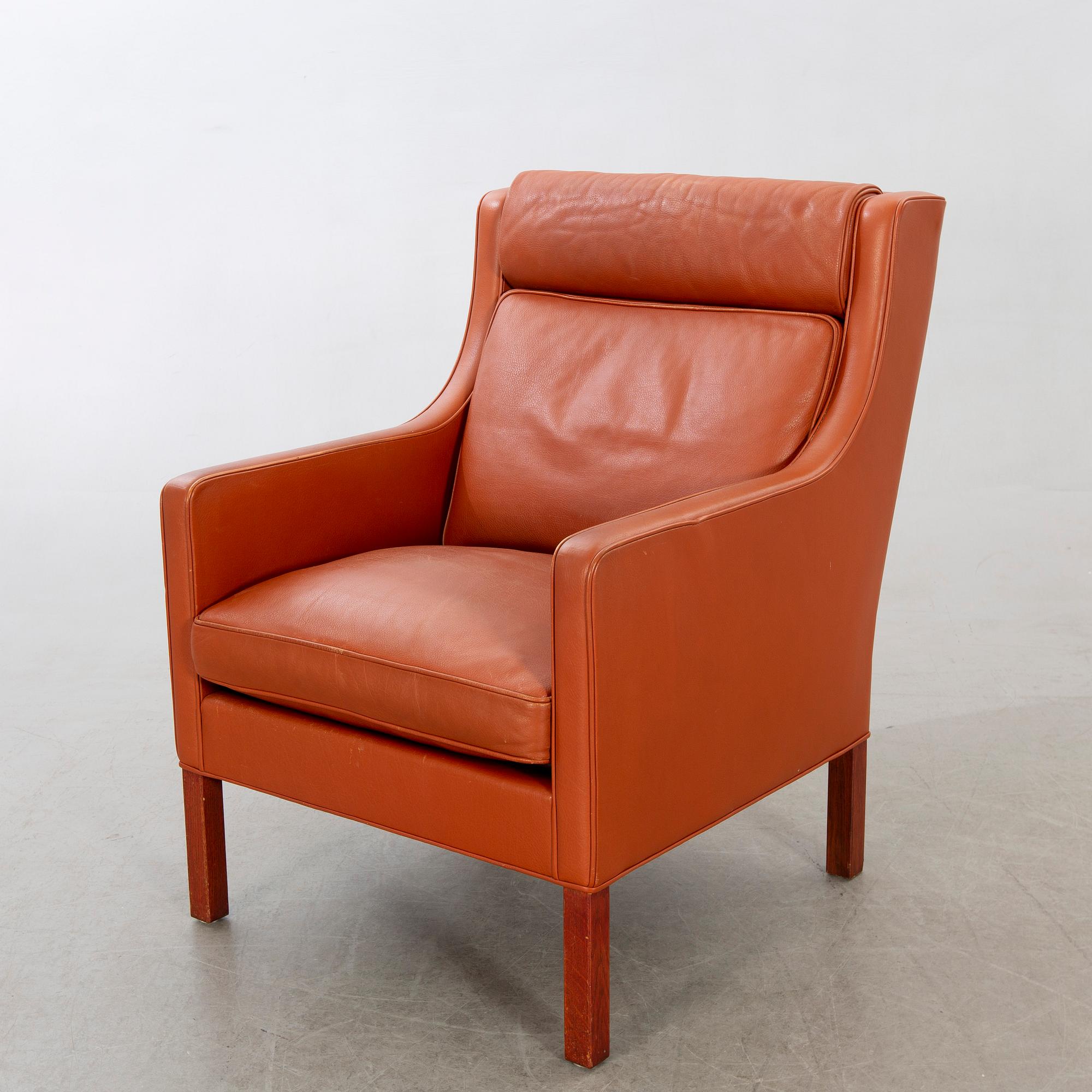 FÅTÖLJ. Börge Mogensen för Fredericia Stolefabrik, modellnummer 2431.