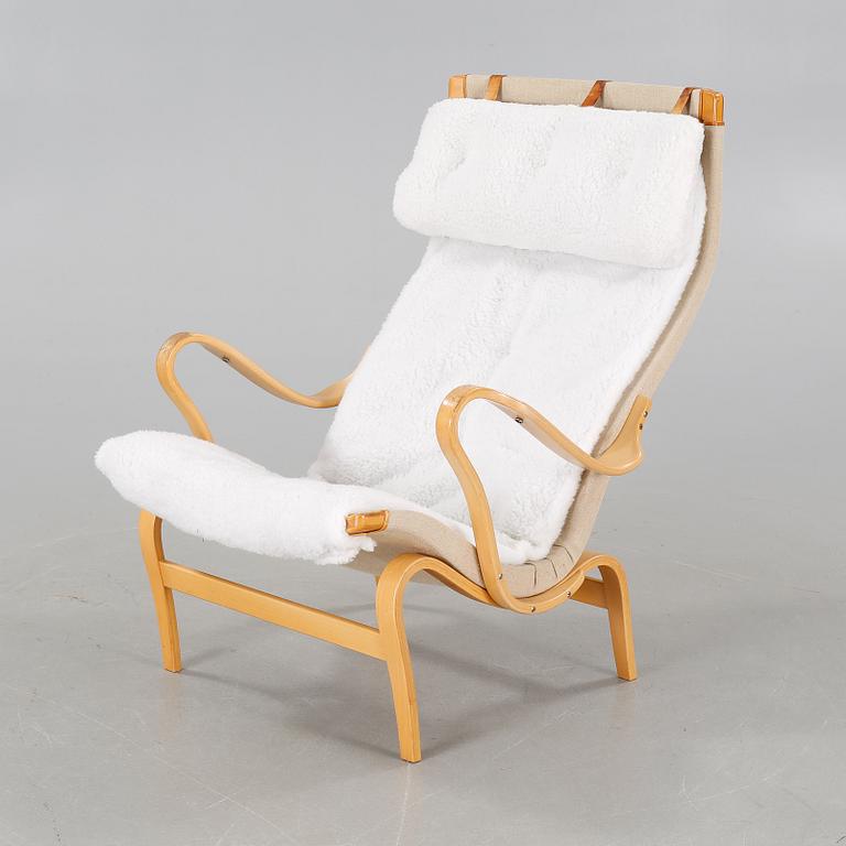 An armchair, "Pernilla" by BRUNO MATHSSON for DUX, second half of the 20th century.