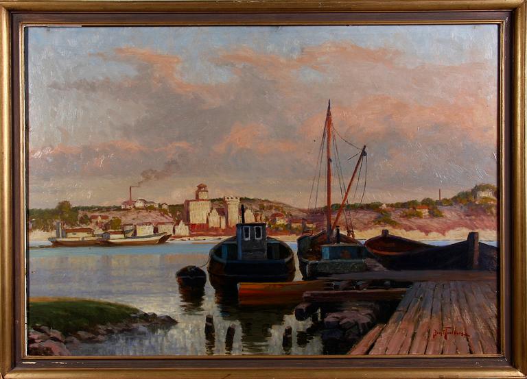 TANDBERG, BENGT, olja på duk, sign.