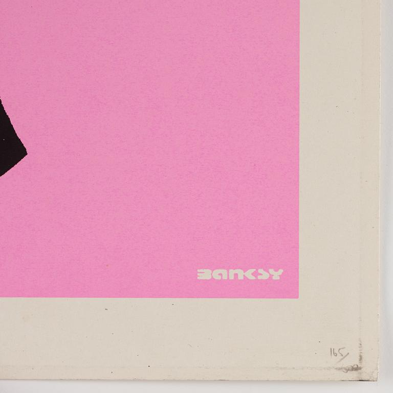 Banksy, "Bomb Hugger" (Bomb Love).