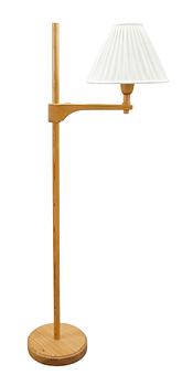 72. A PINE FLOOR LAMP,