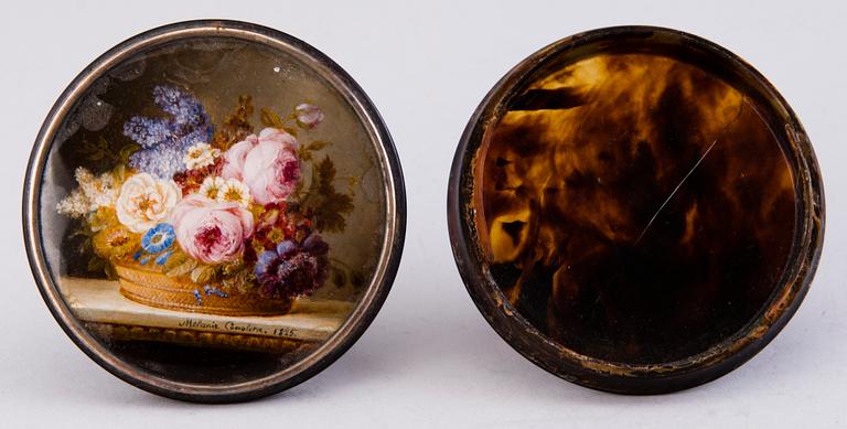 Mélanie De Comolera, DOSA MED MINIATYRMÅLNING.