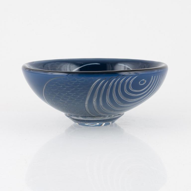 Ingeborg Lundin, skål, "Ariel", Orrefors, nr 337-68.