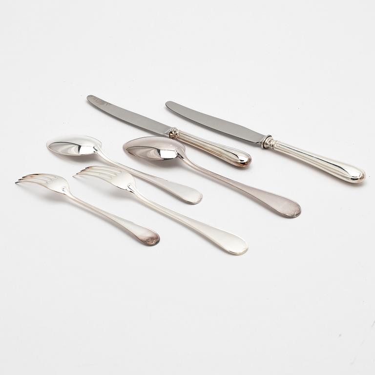 Cutlery service, 72 pieces, "Svensk", GAB, 1980-1989, Sweden.