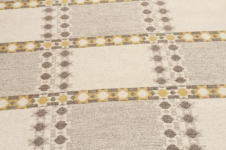A flatweave, possibel Ingrid Dessau for Kasthall, second half of the 20th century, 233 x 160 cm.