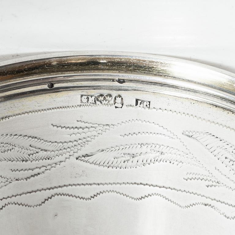 Gustaf Möllenborg, Bägare, silver, Stockholm 1889.