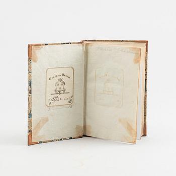BÖCKER, 3 st, bland annat "Atala ou Les Amours..." A Paris 1820.
