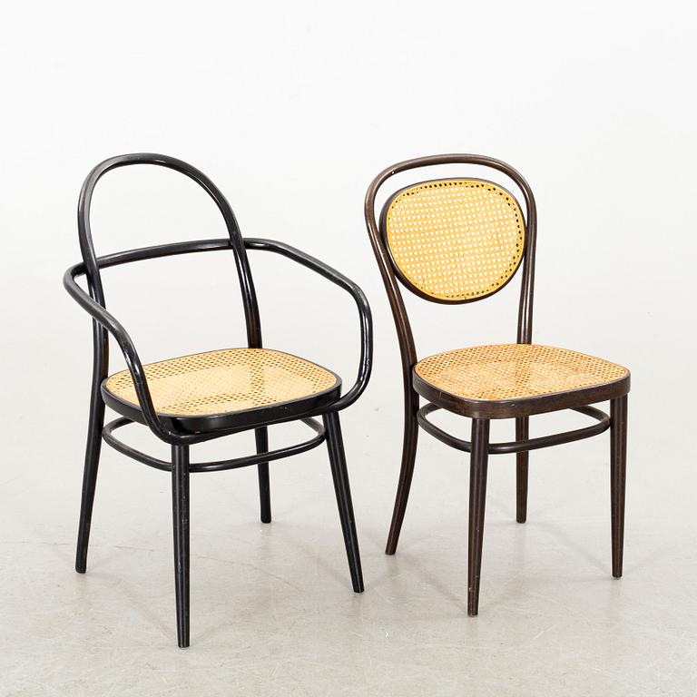 STOLAR 2 st samt KARMSTOLAR 2 st 1900-tal.