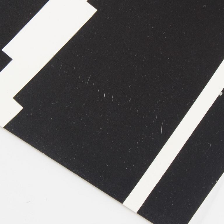 PARTI GRAFIK, 9 delar, mesta dels litografier, b.la C Göran Karlsson, Malcom Morley mm, samtliga signerade.