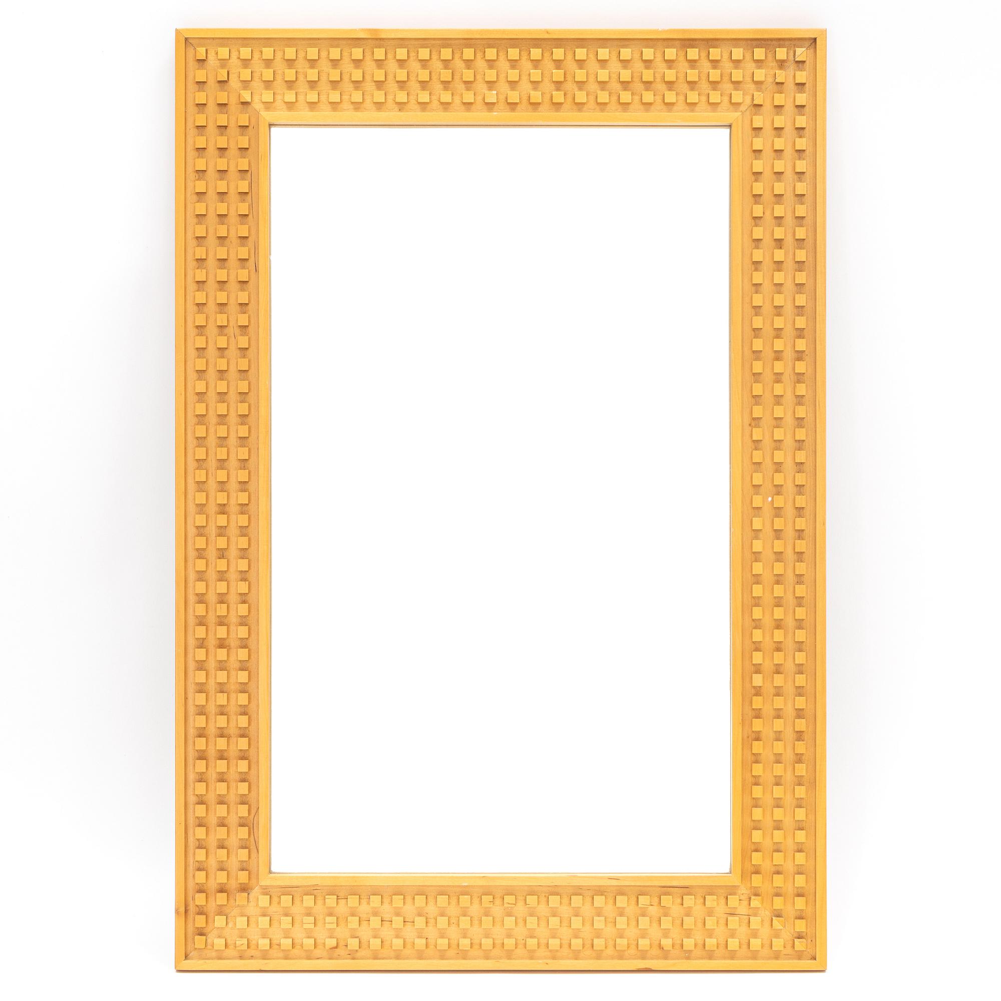 Susanne Tucker & Maurice Holland, a prototype mirror, Glas & Trä Hovmantorp.