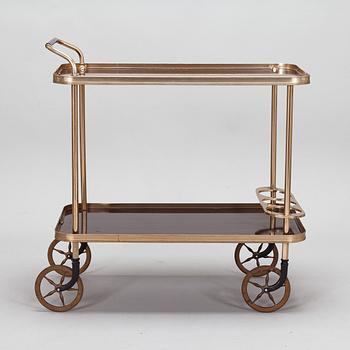 A serving trolley, last quarter of the 20th century.