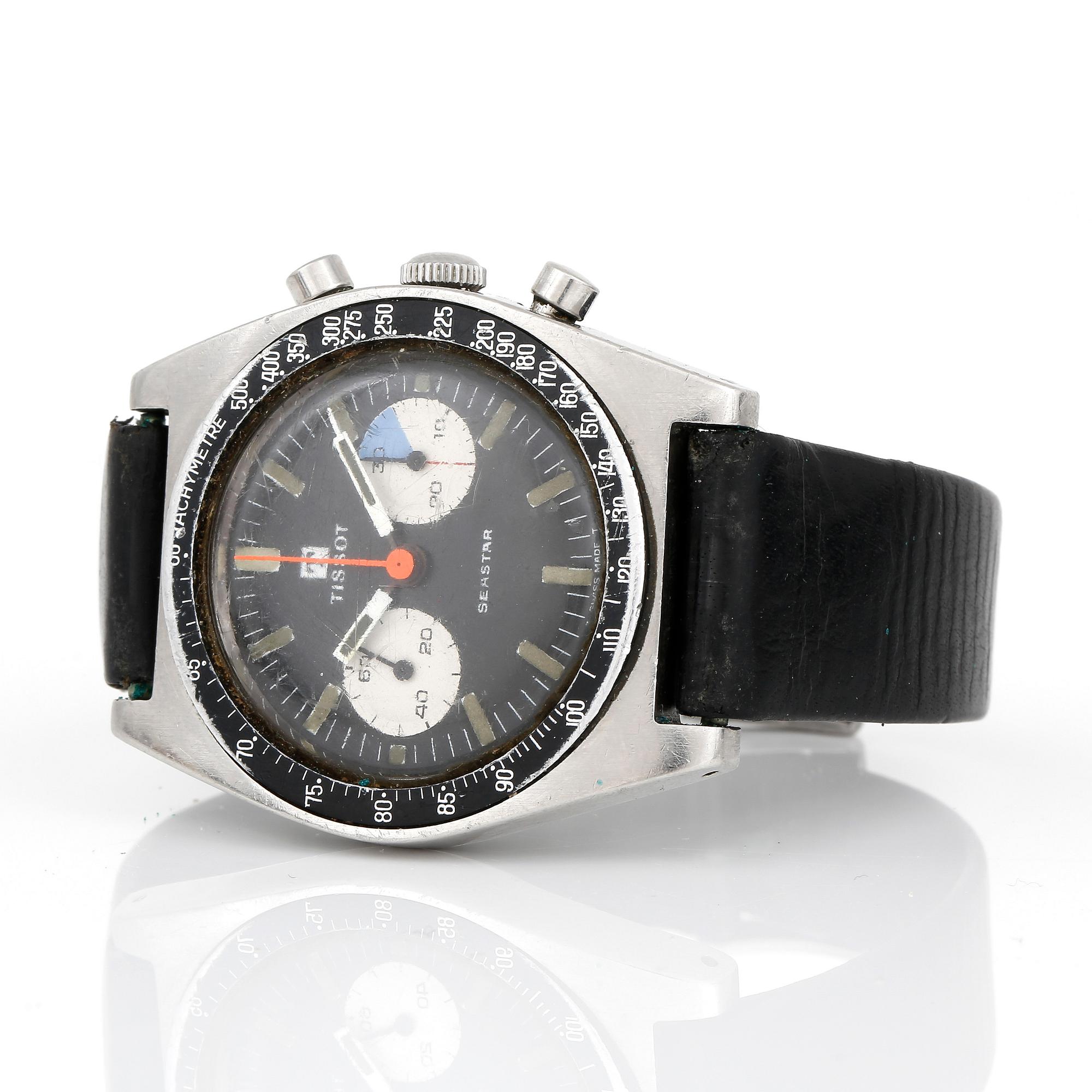 ARMBANDSUR, Tissot Seastar, 1960-talets slut.