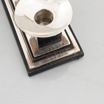 A silver candelabrum, GAB, Stockholm, 1939.