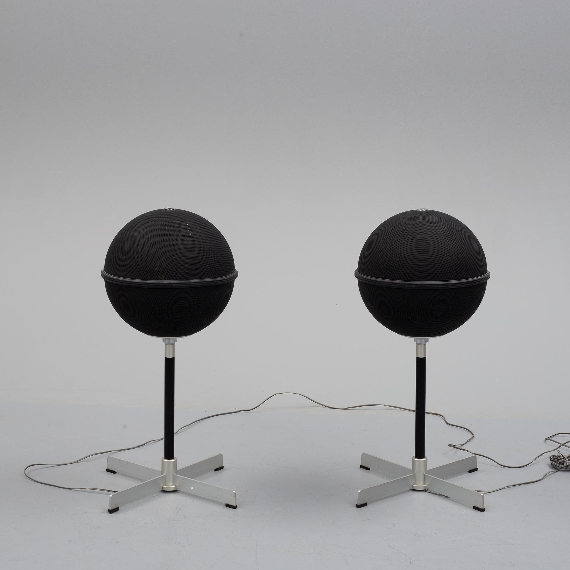 a pair of JVC "Nivico" speakers, 1970-/80's.