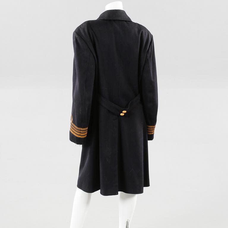 A coat from the Swedish royal navy, the 1950s.