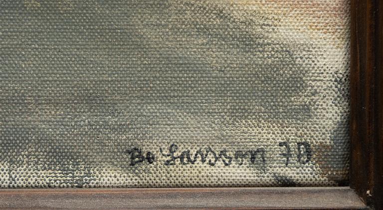 Bo Larsson, Hidden in the greenery.