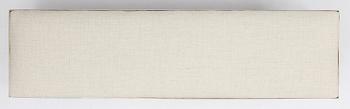 Torkov, a silver-plated metal bench, Illums Bolighus, Denmark, 1930s.