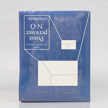 Dan Wolgers, telefonkatalog, 1992.