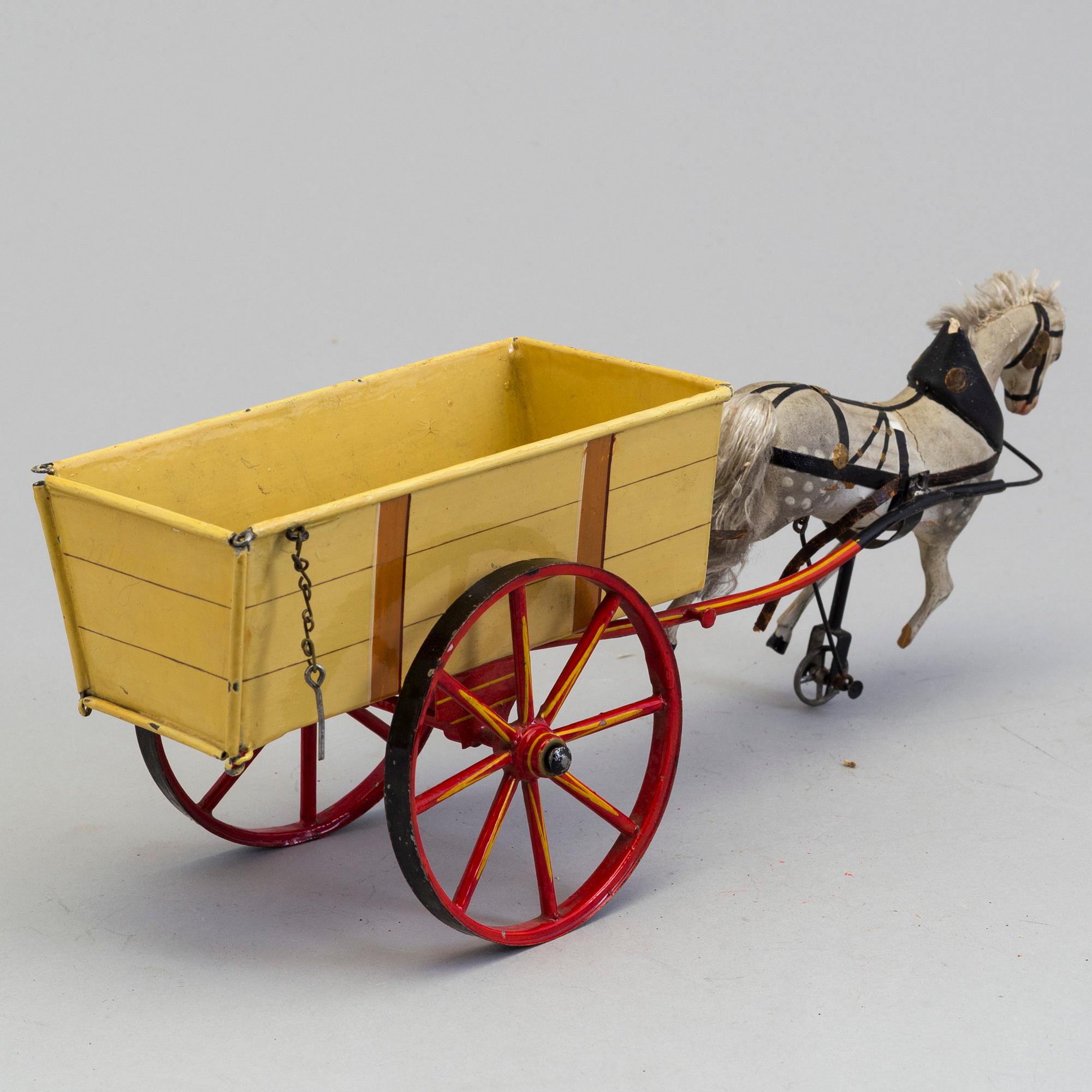 a horsedrawn carriage, probably Lutz Germany 1890-1900.