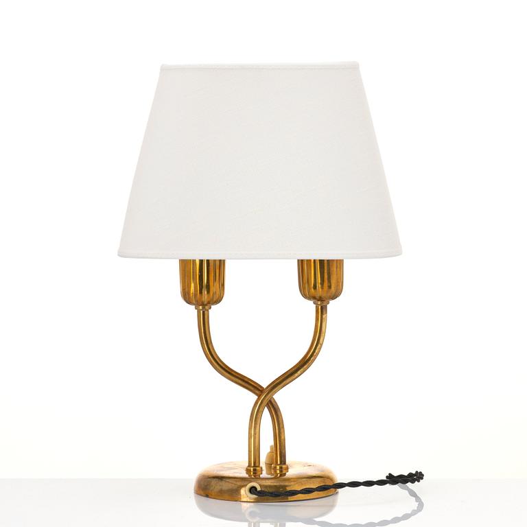 Harald Notini, a table lamp, model '15543', Arvid Böhlmarks Lampfabrik, Sweden, 1940s.