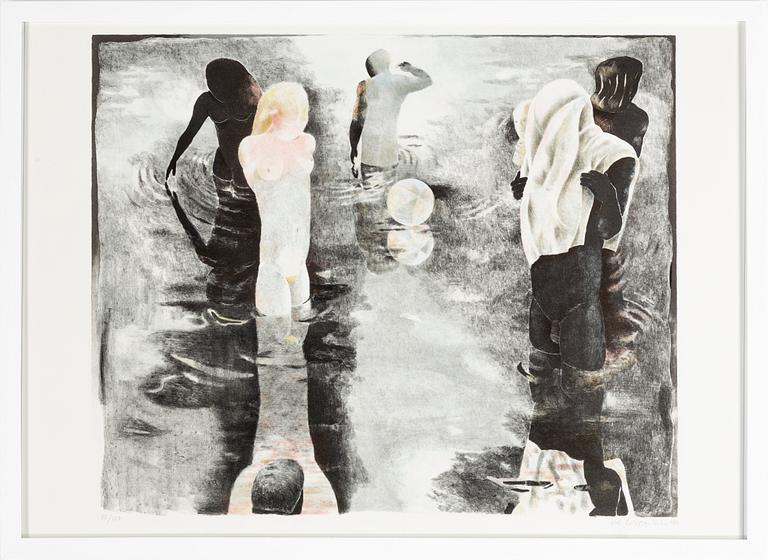 ULF GRIPENHOLM, litografi, signerad, daterad 1983, numrerad 87/150.