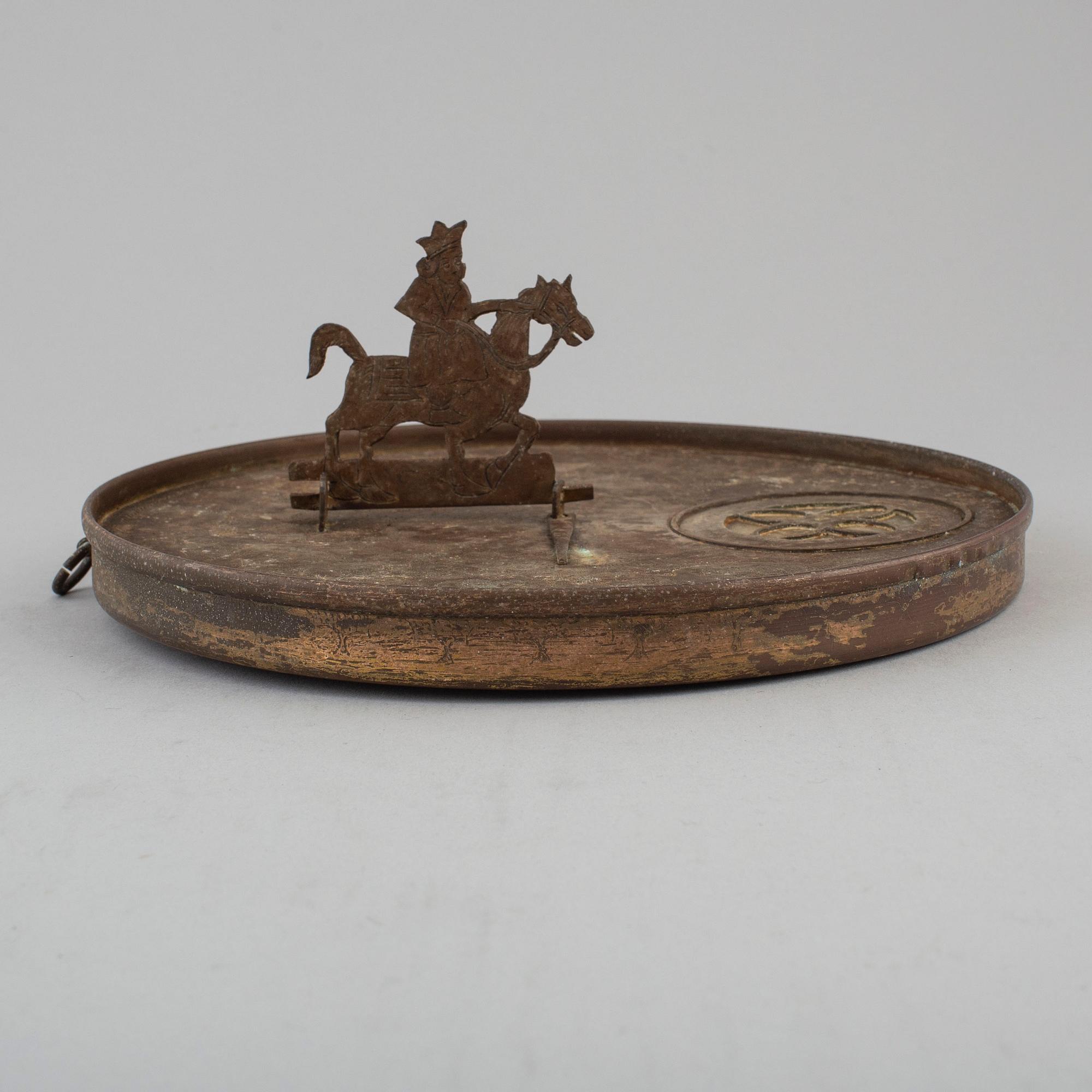 A 19th century sundial.