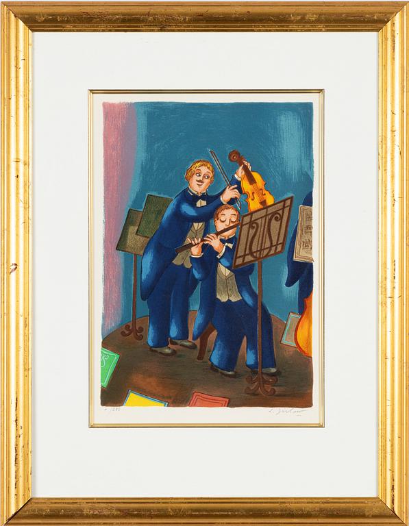 Lennart Jirlow, Orkestern.