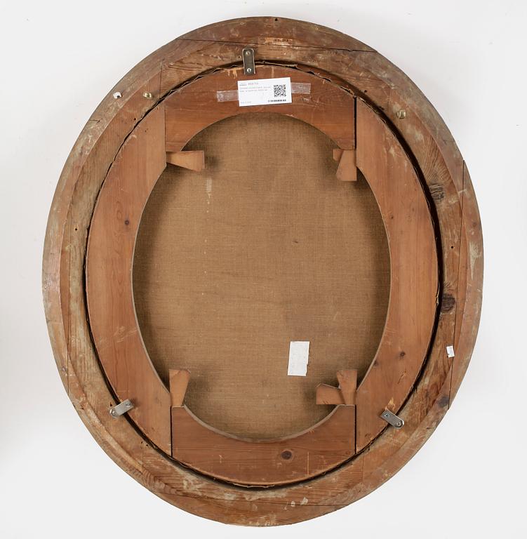OKÄND KONSTNÄR, olja på duk, ej signerad, 1800-tal.
