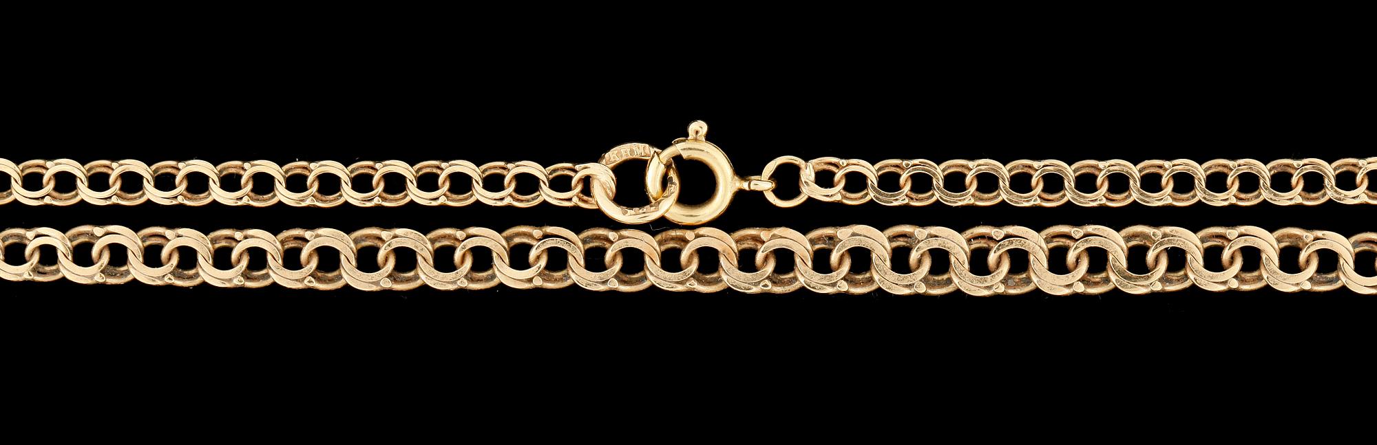HALSLÄNK, 18K guld, ca 4.9 g.