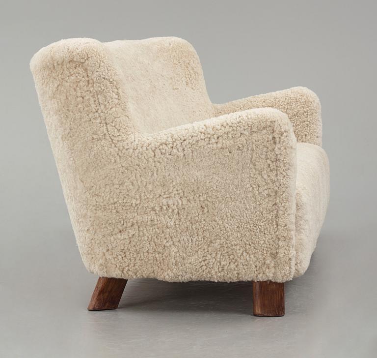 Fritz Hansen, sofa, model "1669", Denmark 1940s.
