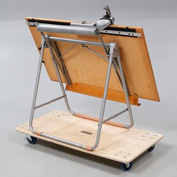 A mid 20th century drawing table by Nestler Florett in Germany.