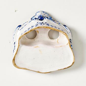 Skrivställ, fajans, Rörstrand (omärkt), Rokoko, 1700-tal.