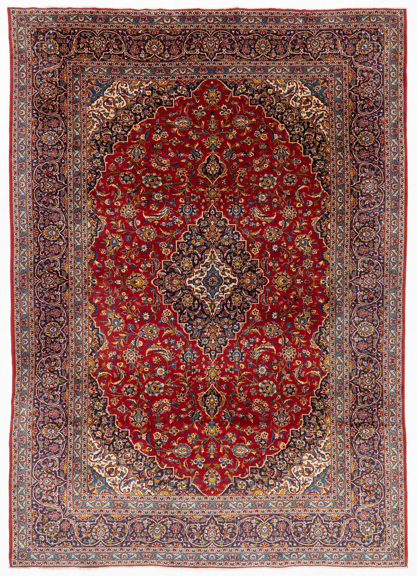 Carpet, Keshan, 410 x 295 cm.