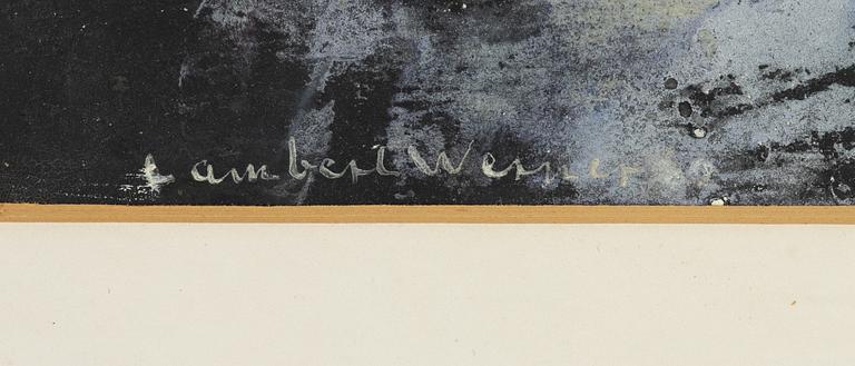 Lambert Werner, Untitled.