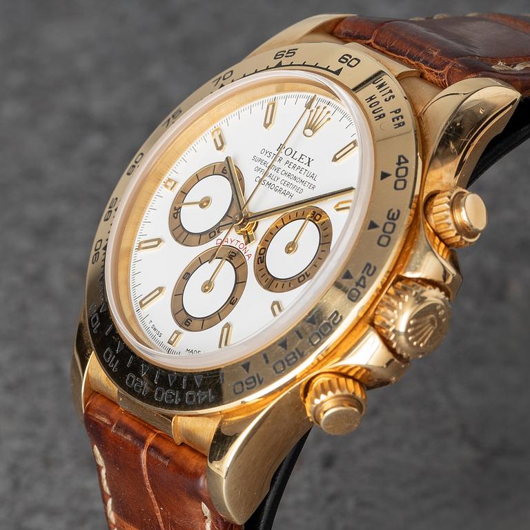 Rolex, Cosmograph, Daytona, chronograph, "Zenith", ca 1999.