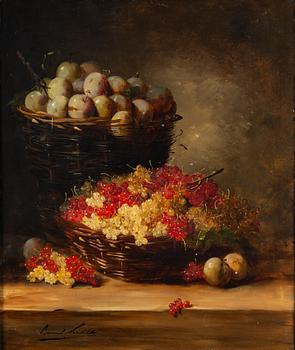BERNARD NEUVILLE, oil on canvas, signed.
