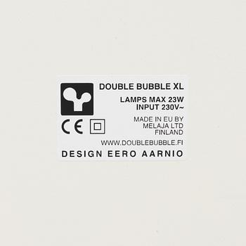 Eero Aarnio, "Double Bubble Lamp". Eero Aarnio, floor lamp, "Double Bubble", Melaja Oy, 21st century.