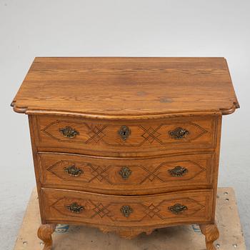 A late Baroque chest of drawers, 18th Century.