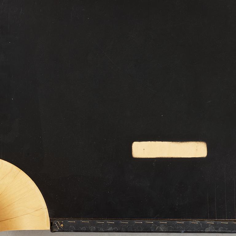 A set of three stools by Alvar Aalto, Artek.