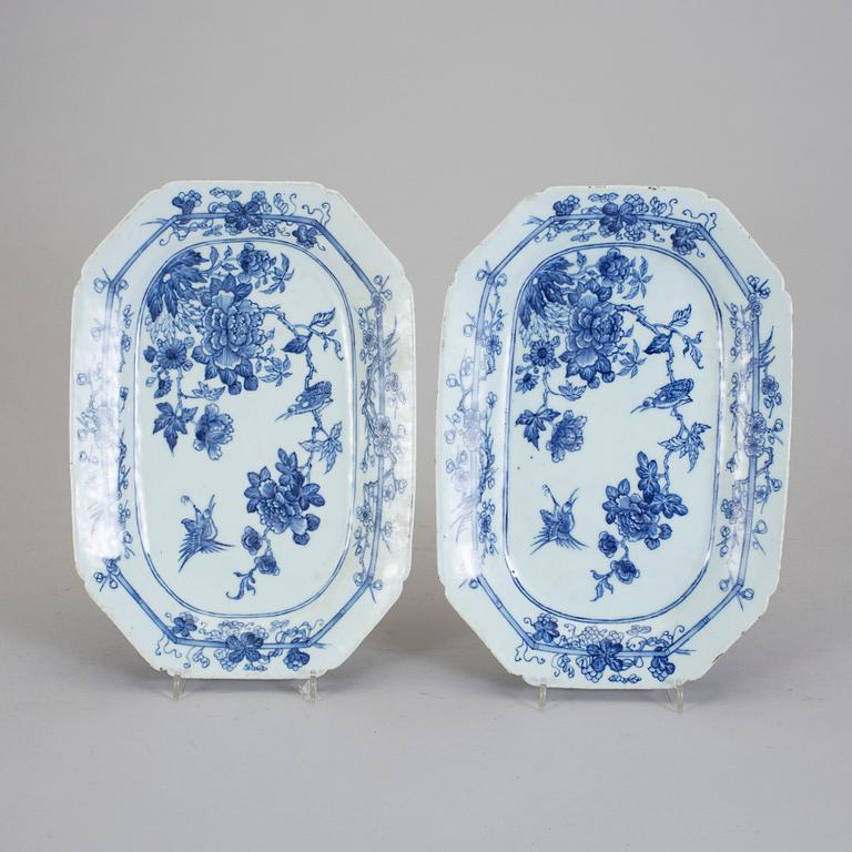 FAT, ett par, porslin, Kina, Qianlong (1736-1795).